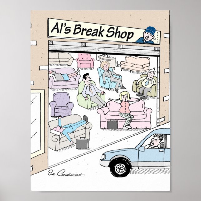 Póster Poster Con Personalizado Mecánico Por Sal Caradonn (Frente)