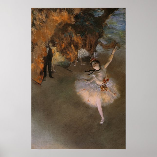 Póster Poster Con Pintura De Edgar Degas (Frente)