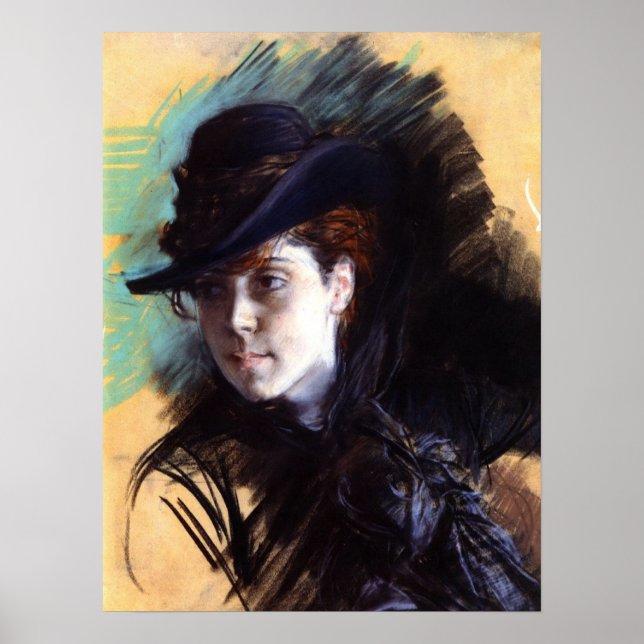 Póster Poster Con Pintura De Giovanni Boldini (Frente)