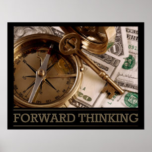 Póster Poster con visión de futuro