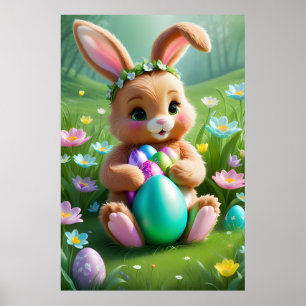 Póster Poster Conejo de Pascua