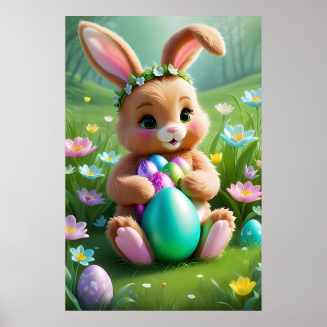 Póster Poster Conejo de Pascua (Frente)