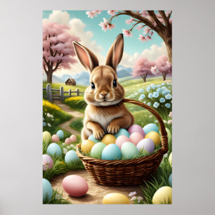 Póster Poster Conejo de Pascua