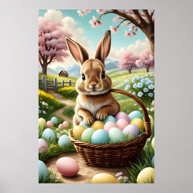 Póster Poster Conejo de Pascua (Frente)