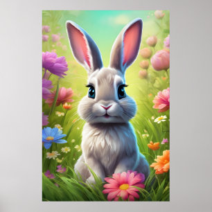 Póster Poster Conejo de Pascua