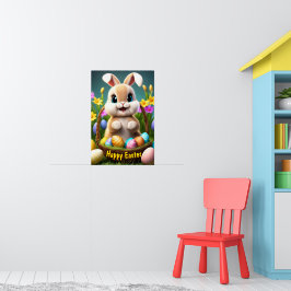 Póster Poster Conejo de Pascua (1)