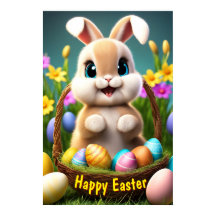 Poster Conejo de Pascua (1)