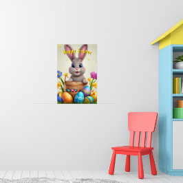 Póster Poster Conejo de Pascua (2)