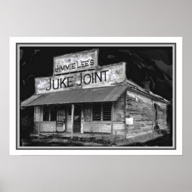 Póster Poster conjunto de juke de B&W 13 x 19 (Frente)