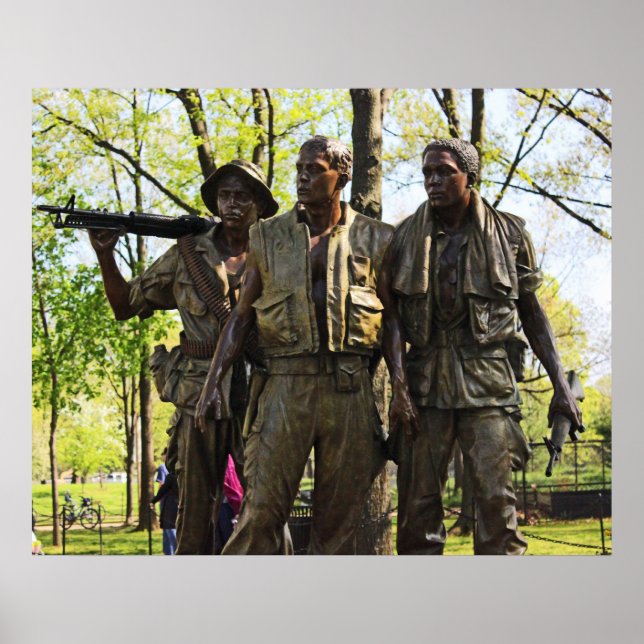 Póster Poster conmemorativo de la guerra de Vietnam (Frente)