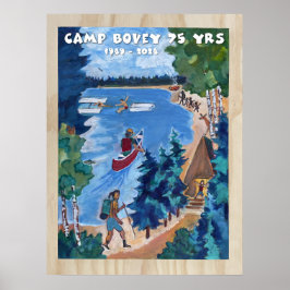 Póster Poster conmemorativo del 75º aniversario