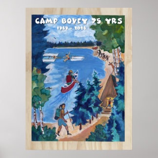 Póster Poster conmemorativo del 75º aniversario