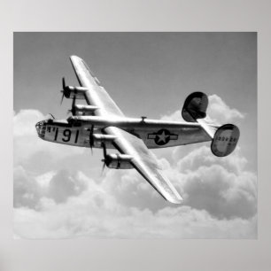 Póster Poster consolidado del libertador B-24
