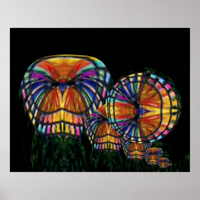 Póster Poster Coral Garden (Frente)