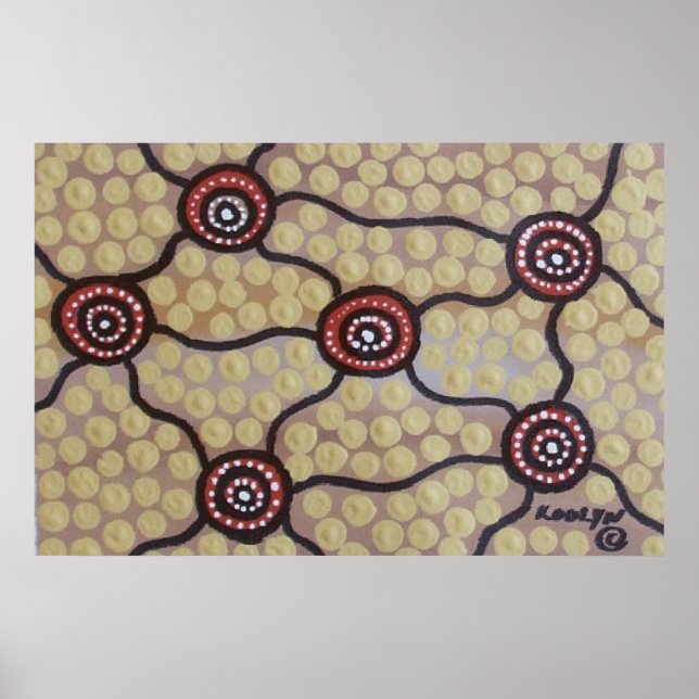 PÓSTER POSTER CORROBOREE (Frente)