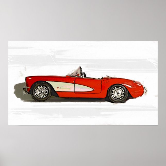 Póster Poster Corvette (Frente)