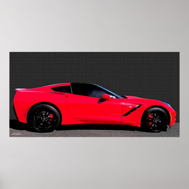 Póster poster CORVETTE 2015 (Frente)