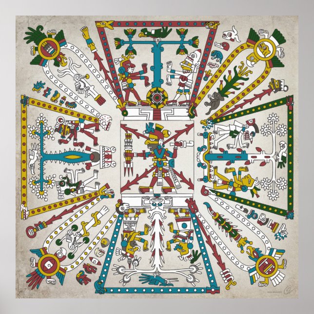 Póster Poster Cosmos de Azteca (Frente)