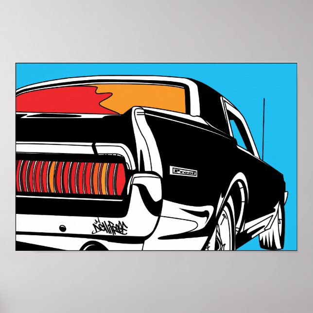 Póster poster Cougar '68 (Frente)