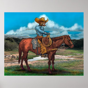 Póster Poster Cowboy
