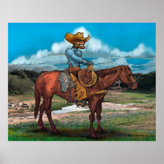 Póster Poster Cowboy