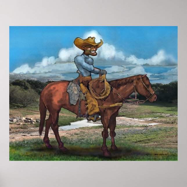 Póster Poster Cowboy (Frente)