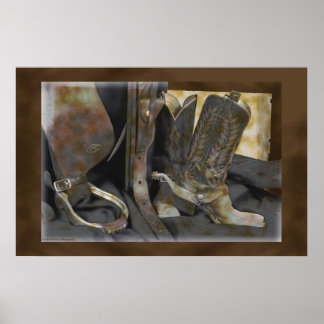 Póster Poster Cowgirl Gear 03