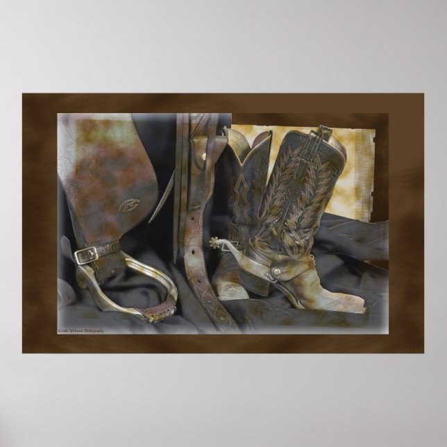 Póster Poster Cowgirl Gear 03 (Frente)