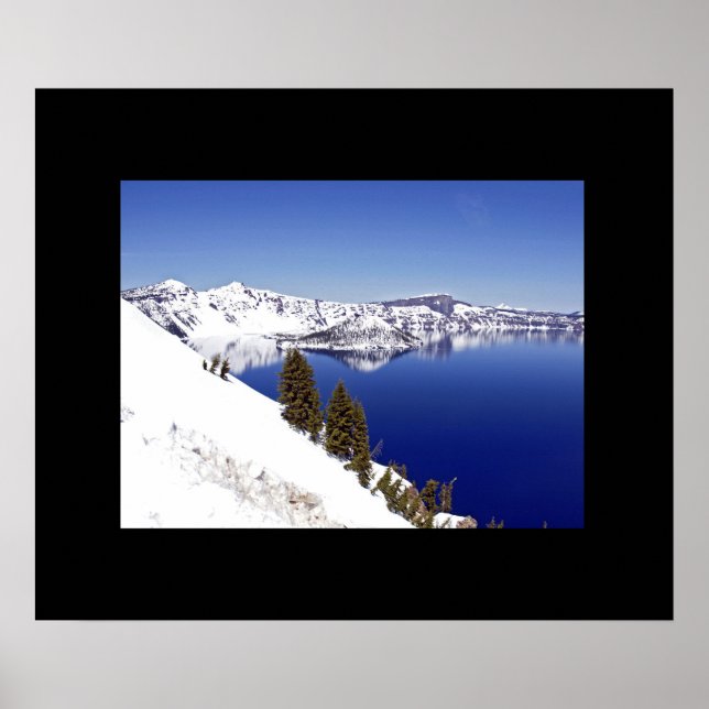 Póster Poster Crater Lake Oregon (Frente)