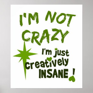 Póster Poster creativamente demente