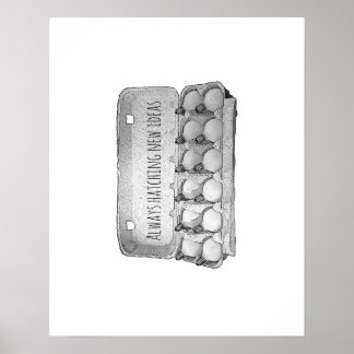 Póster Poster creativo