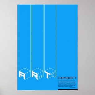 Póster Poster creativo