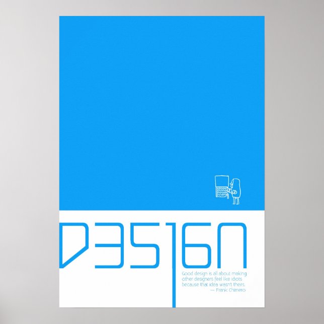 Póster Poster creativo (Frente)