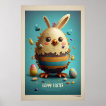Poster creativo de Pascua
