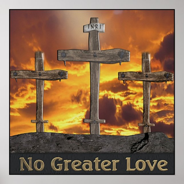 Póster Poster cristiana calvario (Frente)