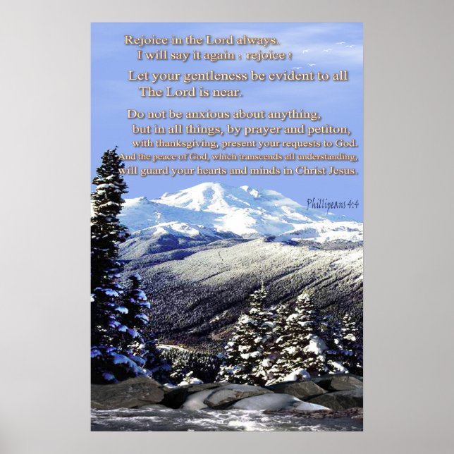 Póster Poster cristiano (Frente)