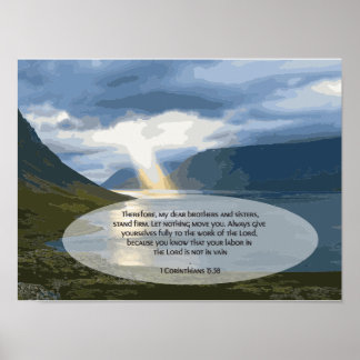 Póster Poster cristiano - Corinthians