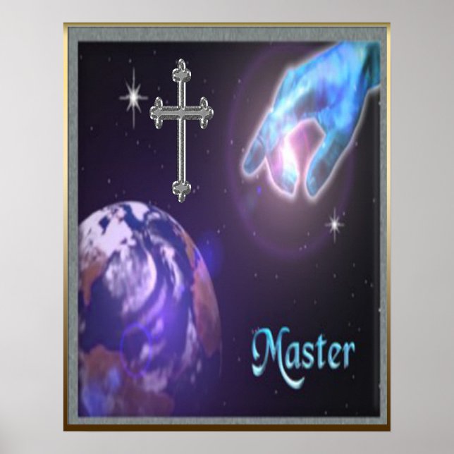 Póster Poster cristiano maestro (Frente)
