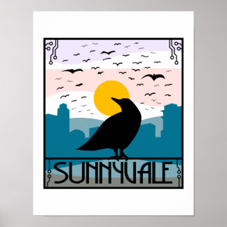 Póster Poster Crow de Sunnyvale