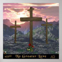 Póster Poster cruzado de calvario