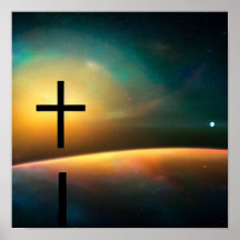 Poster cruzado de espacio plegado