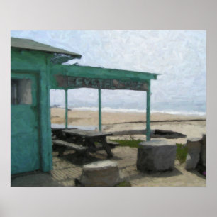Póster poster "Crystal Cove Shack"