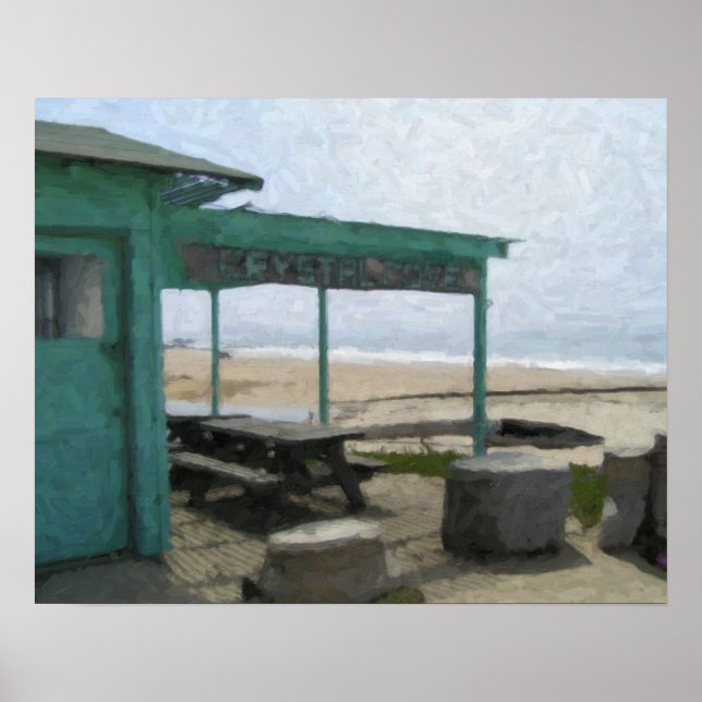 Póster poster "Crystal Cove Shack" (Frente)