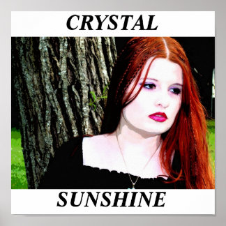 Póster Poster Crystal Sunshine 11x11