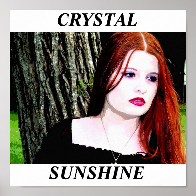 Póster Poster Crystal Sunshine 11x11 (Frente)