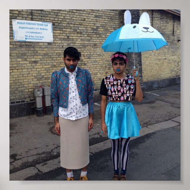 Póster Poster cuadrado (Frente)