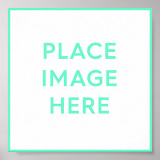 Póster Poster cuadrado Imprimir 6" x 6"