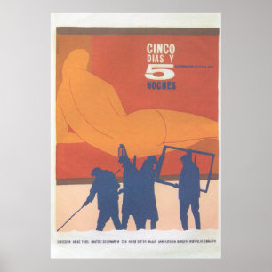Póster Poster cubano de cine Poster de cine cubano