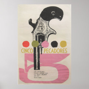 Póster Poster cubano de cine Poster de cine cubano