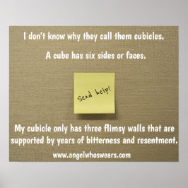 Póster Poster Cubicle
